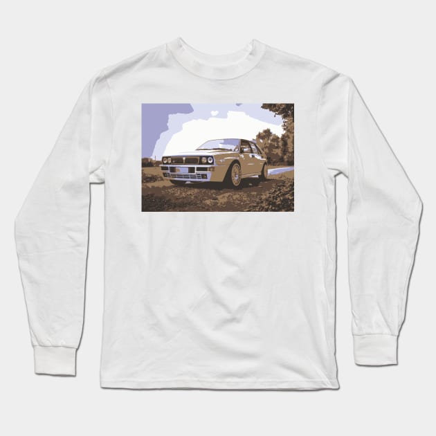 lancia Long Sleeve T-Shirt by 5thmonkey